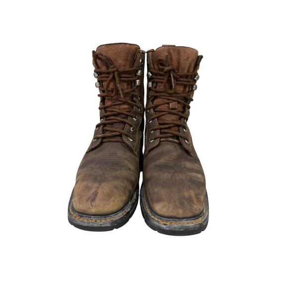 Cody James Kiltie Soft Toe Waterproof Boot Brown Leather Lace Up Men's Size 8.5D - Picture 5 of 13